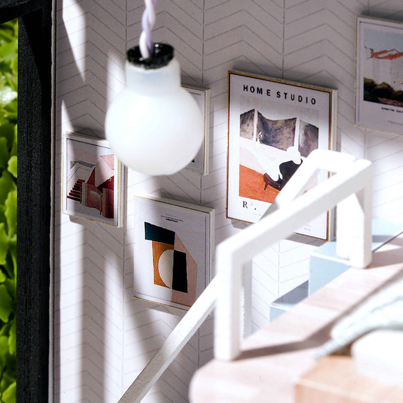 Maison de poupée miniature - Blue Apartment