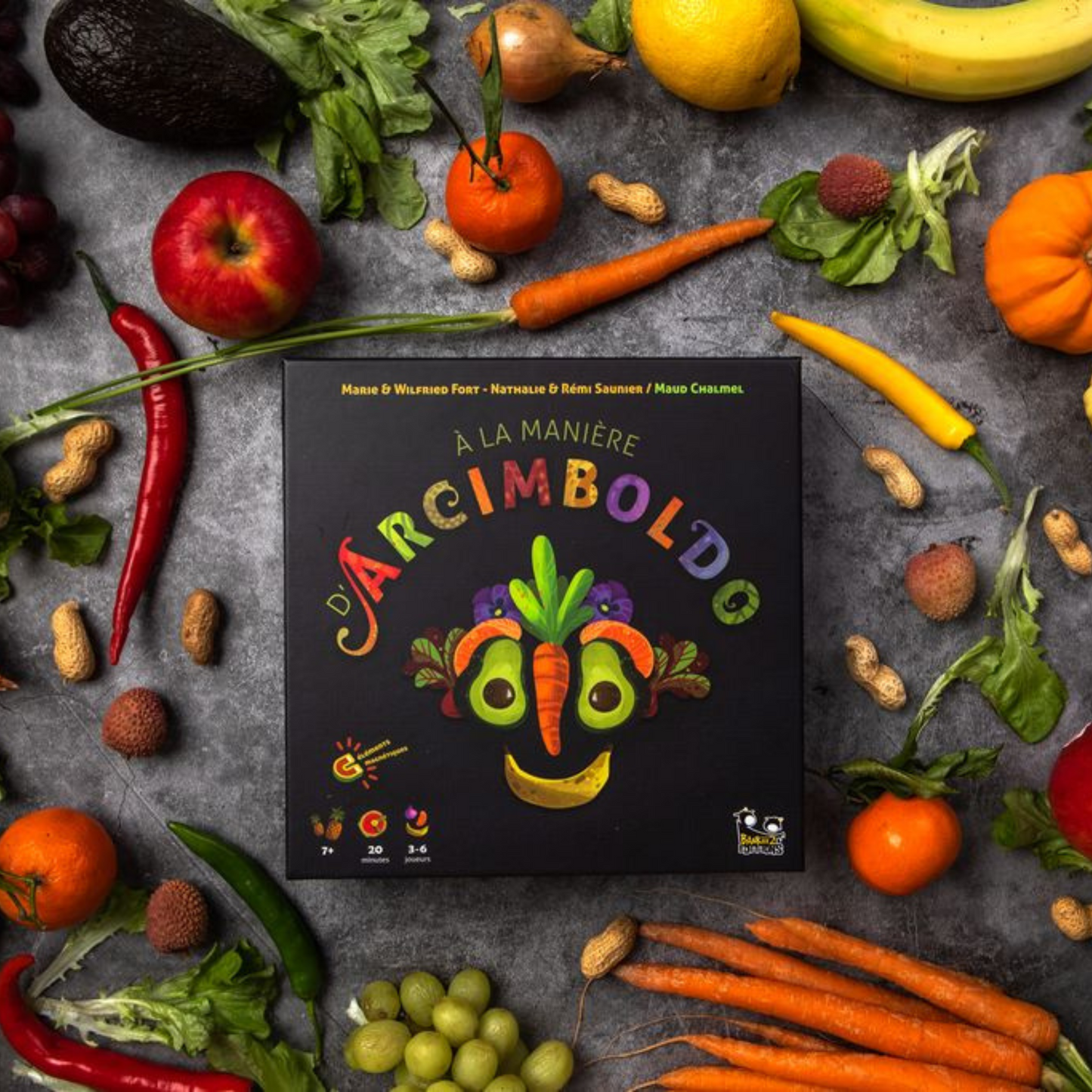 A la manière d'Arcimboldo - Bankiiiz Editions