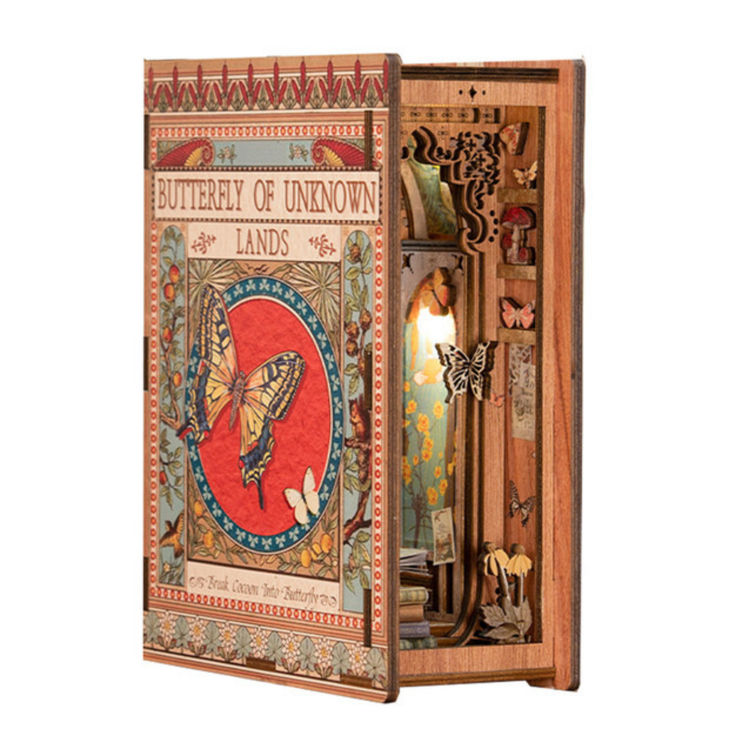 Book nook - Butterfly of the Unknown Land