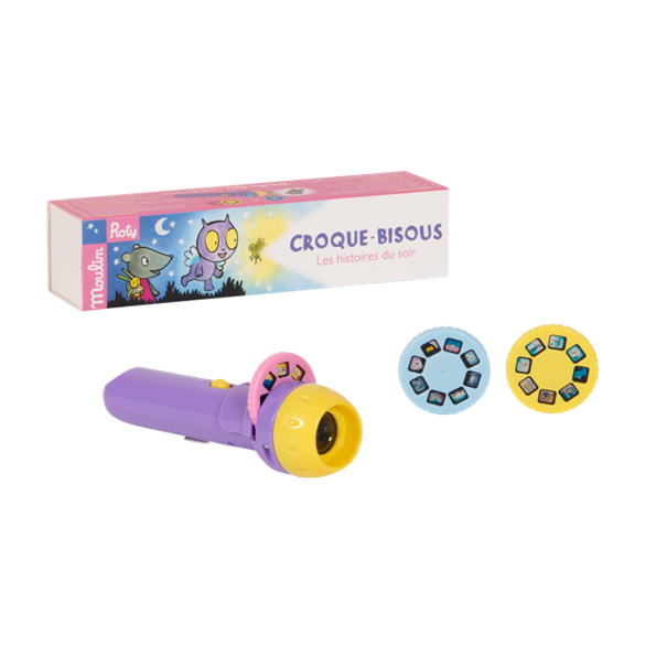 Lampe à histoires - Croque-Bisous