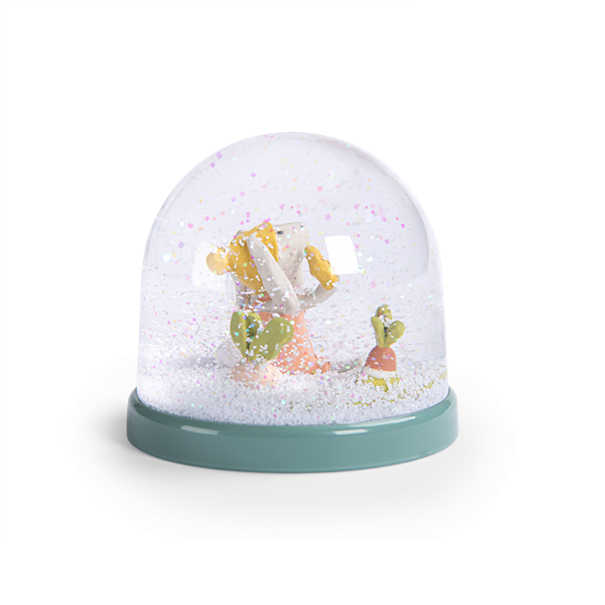 Boule à neige - Trois petits lapins