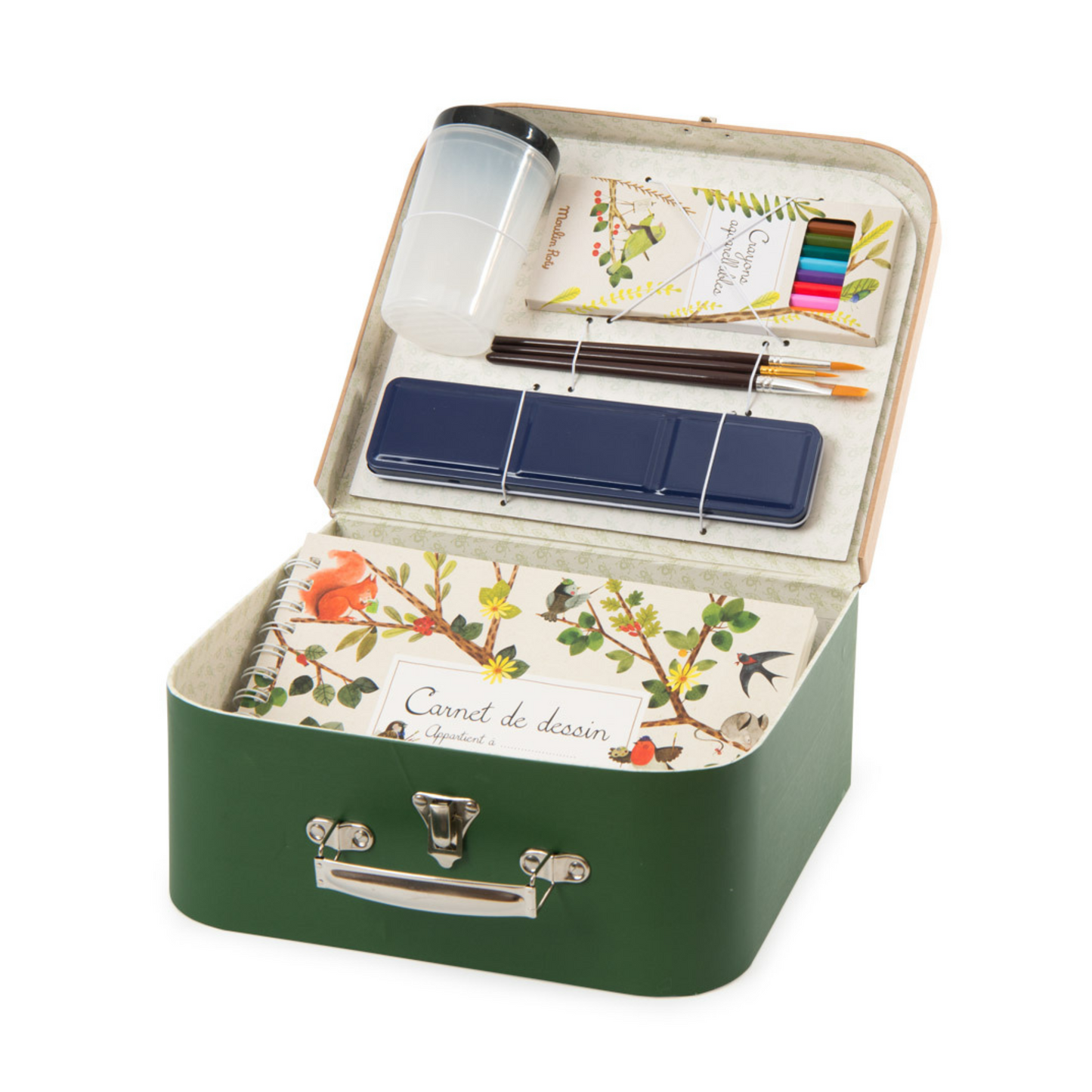 Valise L'aquarelliste - Le jardin du moulin